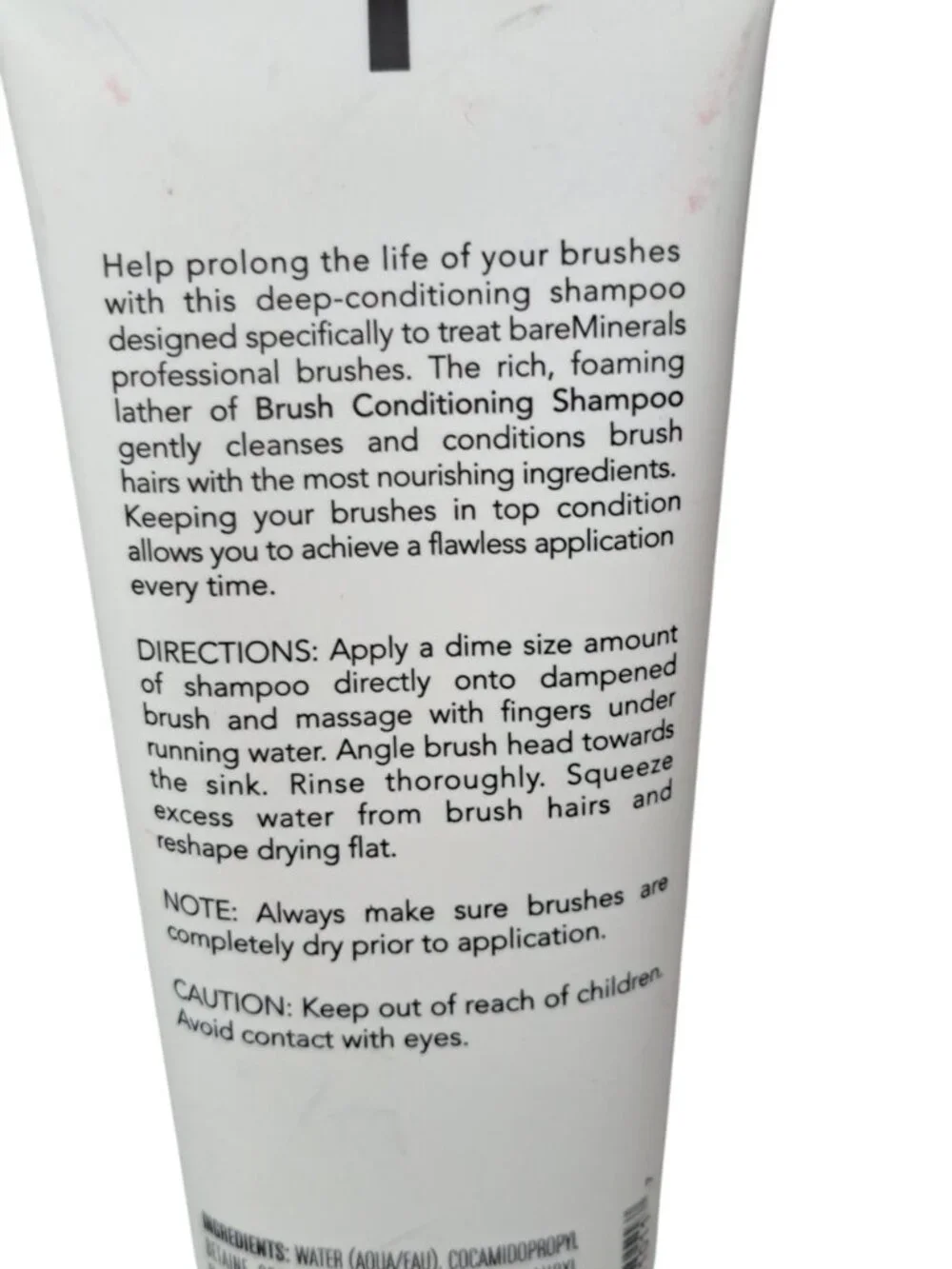 bareMinerals CONDITIONING BRUSH SHAMPOO 4 Oz / 120 mL ~ New & Sealed!
